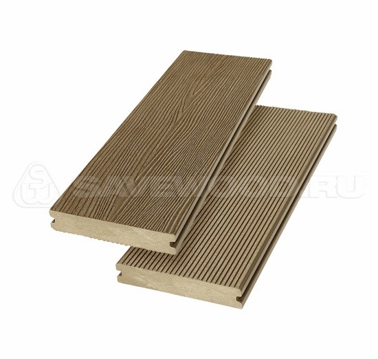 Террасная доска SW Abies (R) - радиальный распил Тик купить в Пушкино