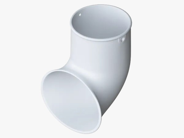 Водосток Альта-Профиль ПВХ – Слив трубы (белый) купить в Пушкино