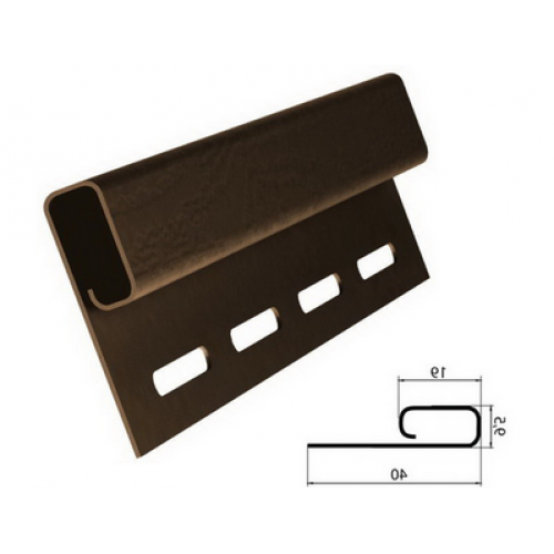 Финишная планка, коричневая купить в Пушкино