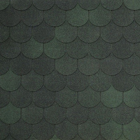 Гибкая черепица Tegola ASSISI verde 473 купить в Пушкино