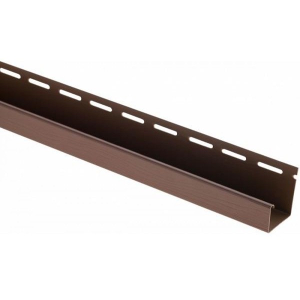 J-профиль Люкс Крашенный, T-15, ВН, Тёмный Орех купить в Пушкино
