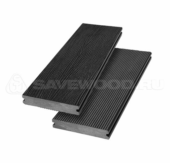 Террасная доска SW Abies (R) - радиальный распил Черный купить в Пушкино