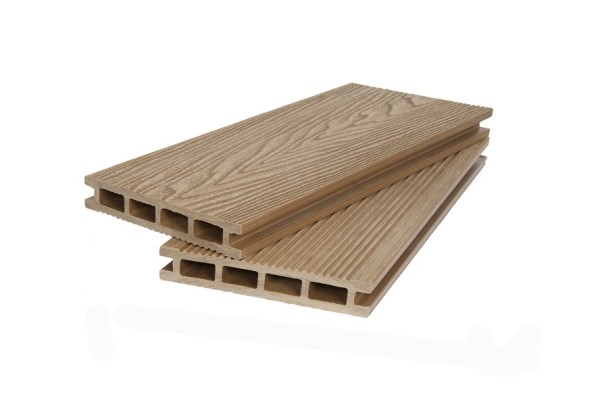 Террасная доска ДПК POLIVAN GROUP 3D+вельвет пустотелая двухсторонняя DENPASAR песочный купить в Пушкино