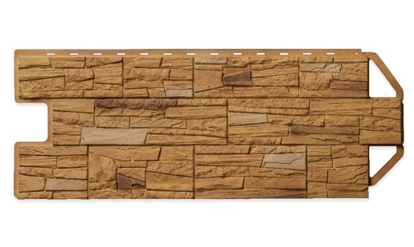 Фасадная панель Цокольный сайдинг Альта профиль Каньон Невада Комби купить в Пушкино