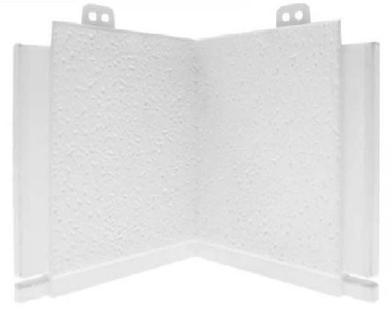 Угол добора Альта-профиль Альта Декор (отделочные элементы) Белоснежный купить в Пушкино