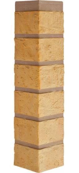 Наружный угол кирпич (желтый), 0,47 х 0,1м купить в Пушкино