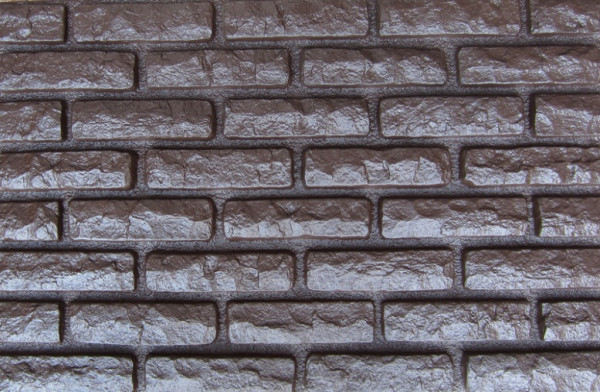 Фасадная панель Аэлит Кирпич Коричневый купить в Пушкино