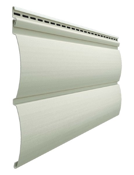 Виниловый сайдинг docke (дёке) - blockhaus D4,7T (под бревно), сливки купить в Пушкино