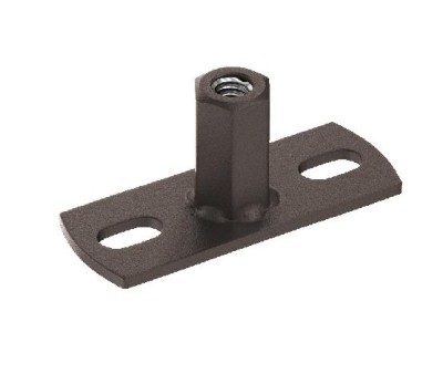 Водосток Aquasistem, Система 150/100 - Держатель для хомута под метиза RR 32 Тёмно-коричневый matt