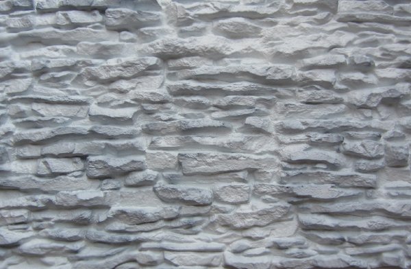 Фасадная панель Аэлит Пласт крупный Белый купить в Пушкино