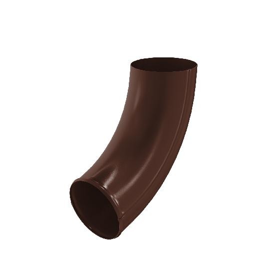 Водосток Aquasistem, система 125x90 - Отвод трубы RAL 8017 Коричневый купить в Пушкино