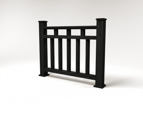 Ограждение из ДПК FG1 кварц купить в Пушкино