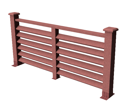 Ограждения декоративное ДПК GRINDERDECO Босфор мербау купить в Пушкино