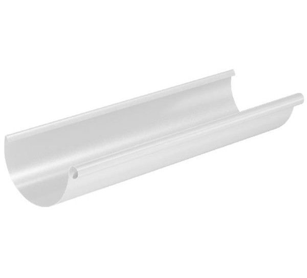 Водосток Aquasistem, система 150x100 - Водосточный желоб 3.00м RR 20 Мраморно-белый купить в Пушкино