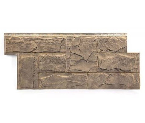 Фасадная панель T-Сайдинг-Гранит Леон ЭКО-2 Сосна купить в Пушкино