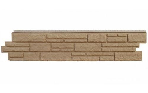 Фасадная панель GrandLine Алтайский камень Янтарь купить в Пушкино
