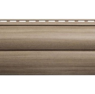 Виниловый сайдинг Люкс Blockhouse BН-03 орех