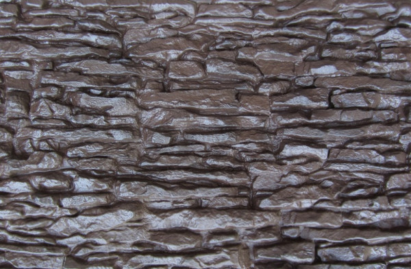 Фасадная панель Аэлит Пласт крупный Коричневый купить в Пушкино