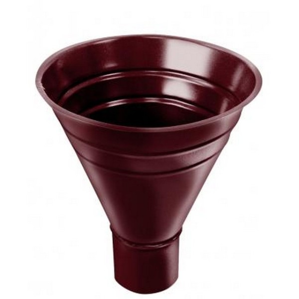 Водосток Grand Line 125x90 – Воронка водосборная RAL 3005 купить в Пушкино