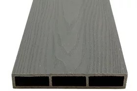 Доска  для грядок из ДПК NauticPrime 3D серый 150х25х2950 купить в Пушкино