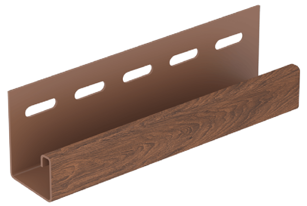 J-планка Софит PRO Тёмный орех купить в Пушкино