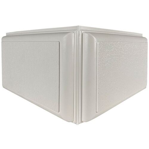 Угол Наружный к Фасадным Термопанелям Доломит Дагестанский Камень 235 мм Белый купить в Пушкино