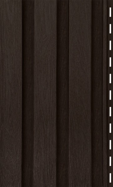 Сайдинг Ю-Пласт Тимберблок Рейка фасадная Орех тёмный купить в Пушкино