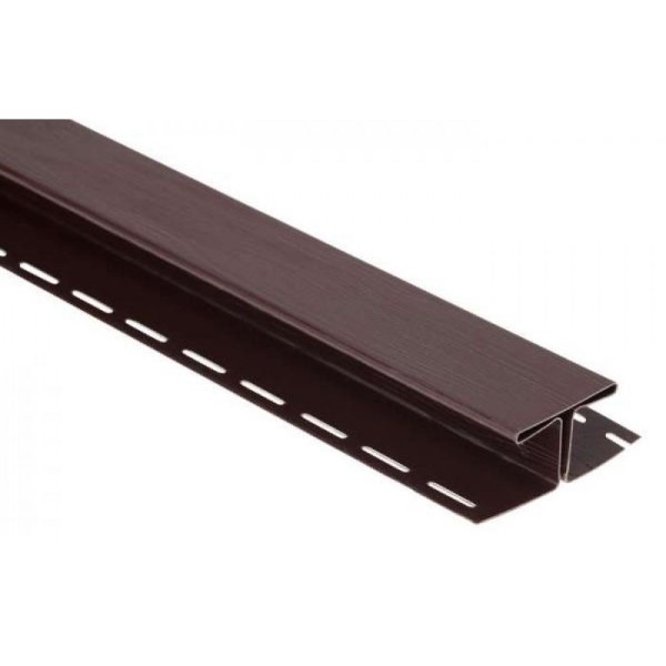 Н-профиль Люкс Крашенный, T-18, ВН, Коричневый купить в Пушкино