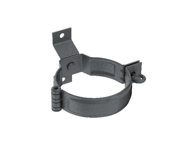 Водосток Aquasistem, Система 125/90 - Декоративный хомут трубы под дерево с комплектом крепления RR 23 Маренго matt купить в Пушкино