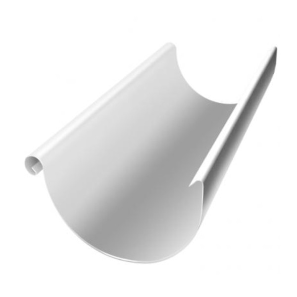 Водосток Grand Line 150x100 – Желоб 3м RAL 9003 купить в Пушкино