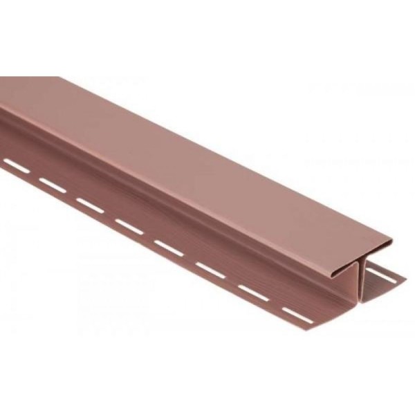Н-профиль Люкс Крашенный, T-18, ВН, Красно-коричневый купить в Пушкино