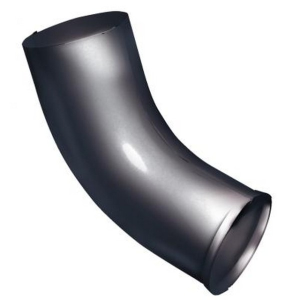 Водосток Grand Line 150x100 – Колено сливное RAL 7024 купить в Пушкино