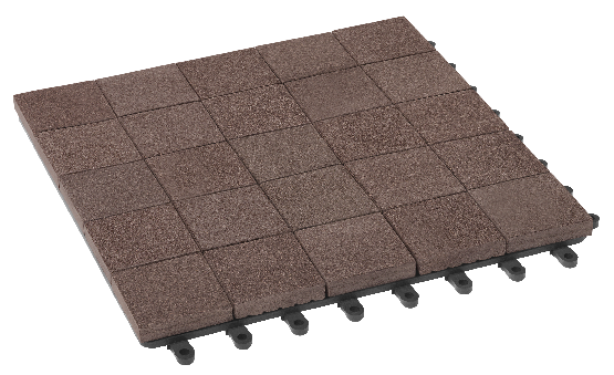 Модульный паркет ДПК GRINDERDECO Мозаика 13 Шоколад купить в Пушкино