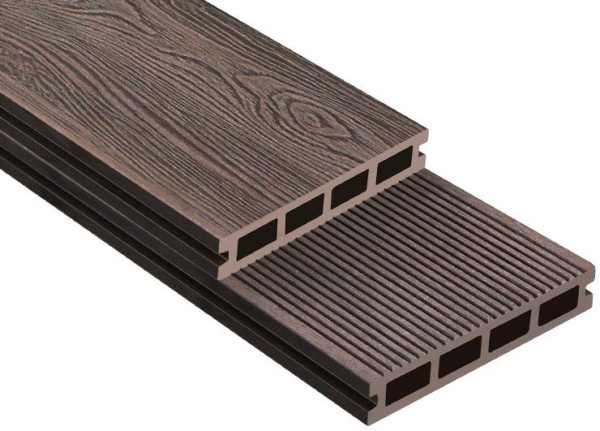 Террасная доска ДПК Outdoor 3D NEVADA/Вельвет коричневая микс купить в Пушкино
