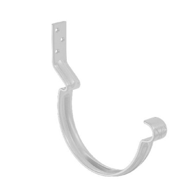 Водосток Aquasistem, система 150x100 - Крюк крепления желоба короткий RR 20 Мраморно-белый