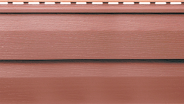 Виниловый сайдинг Канада плюс премиум, красно-коричневый купить в Пушкино
