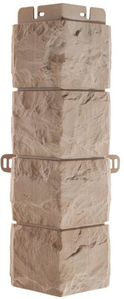 Фасадная панель Наружный угол фагот (талдомский), 0,45 х 0,13м (н) купить в Пушкино