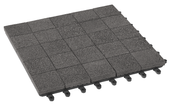 Модульный паркет ДПК GRINDERDECO Мозаика 13 Серый базальт купить в Пушкино