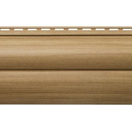 Виниловый сайдинг Люкс Blockhouse BН-03 каштан купить в Пушкино