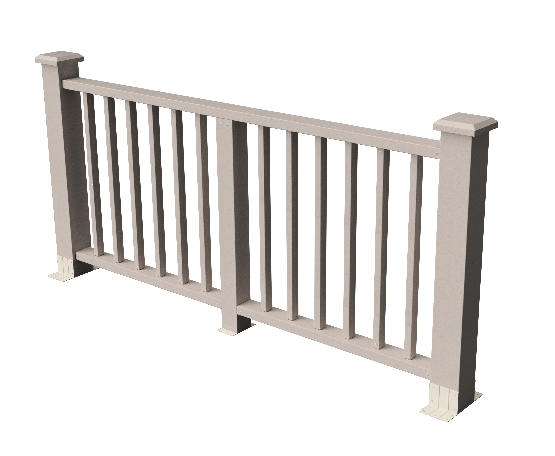 Ограждения декоративное ДПК GRINDERDECO Альма выбеленый дуб купить в Пушкино