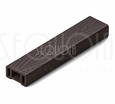 Перила SEQUOIA Evolution 3D WOOD BROWN