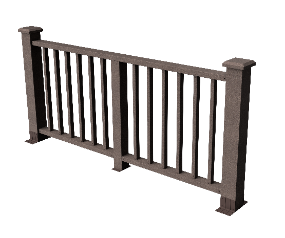 Ограждения декоративное ДПК GRINDERDECO Альма венге купить в Пушкино