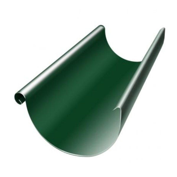 Водосток Grand Line 125x90 – Желоб 3м RAL 6005 купить в Пушкино