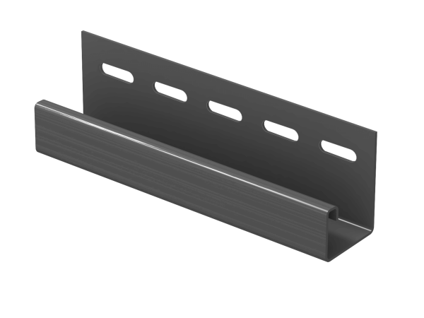 J-планка Ю-пласт Классика графитовая купить в Пушкино