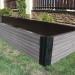 Доска  для грядок из ДПК NauticPrime 3D серый 300х30х2950 купить в Пушкино