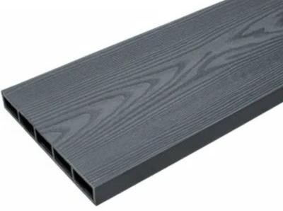 Доска  для грядок из ДПК NauticPrime 3D серый 300х30х2950 купить в Пушкино