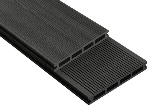 Террасная доска ДПК Outdoor 3D STORM/Вельвет черная купить в Пушкино