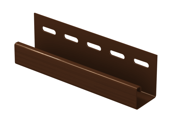 J-планка Ю-пласт Классика коричневая купить в Пушкино