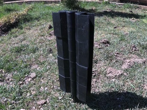 Угловой элемент поворотный, пластиковый от 60° до 300° для доски 300х30 мм из ДПК чёрный Holzhof купить в Пушкино