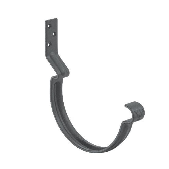 Водосток Aquasistem, Система 125/90 - Крюк крепления желоба короткий RR 23 Маренго matt купить в Пушкино